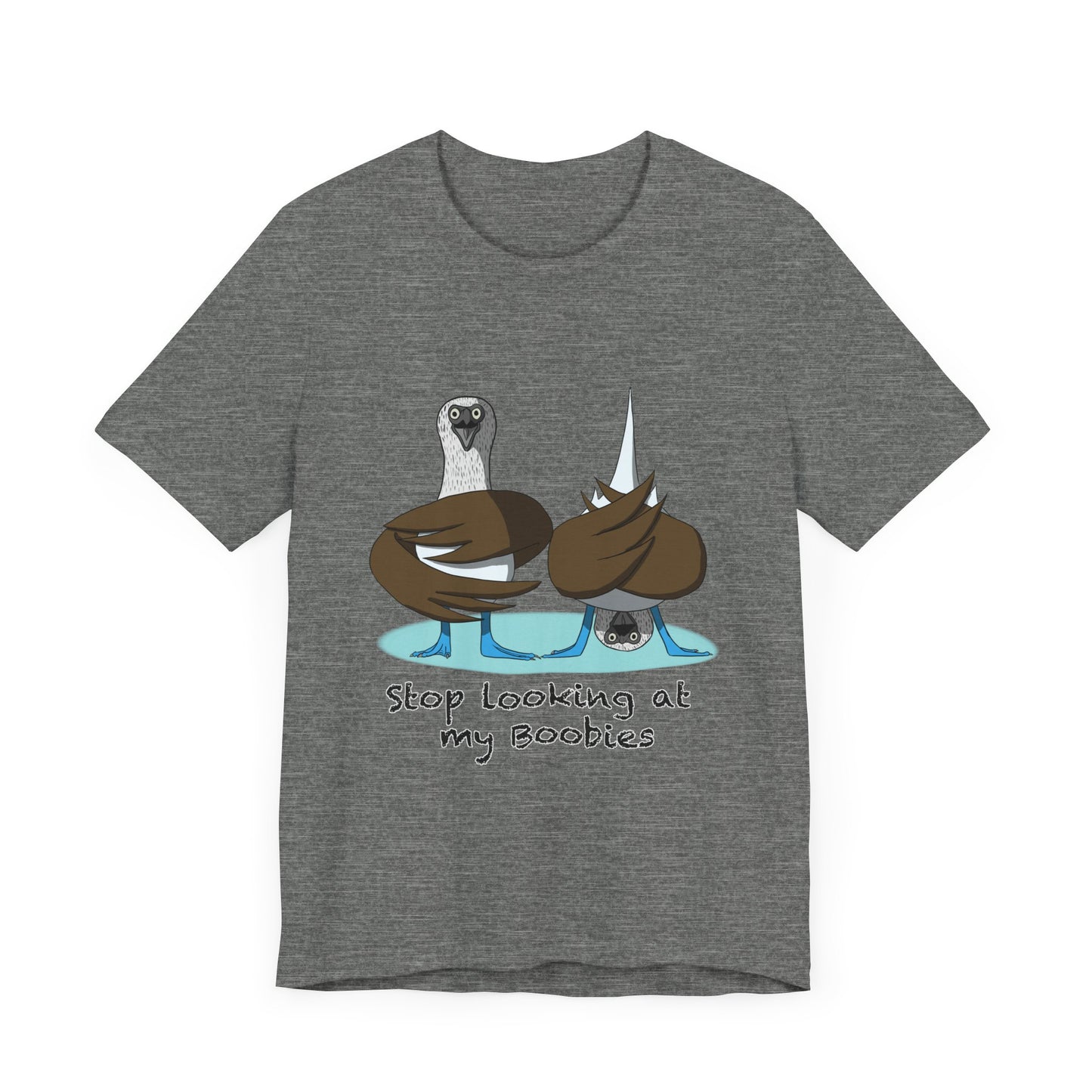 Blue footed Bird Unisex Jersey Short Sleeve Tee