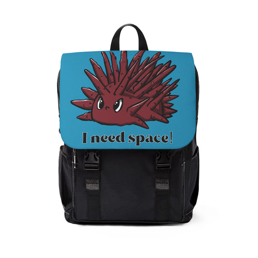 I Need Space Urchin Casual Shoulder Backpack