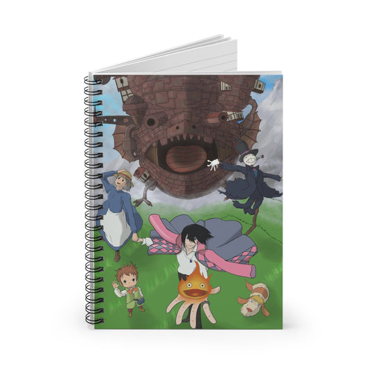 Howls moving castle Spiral journal