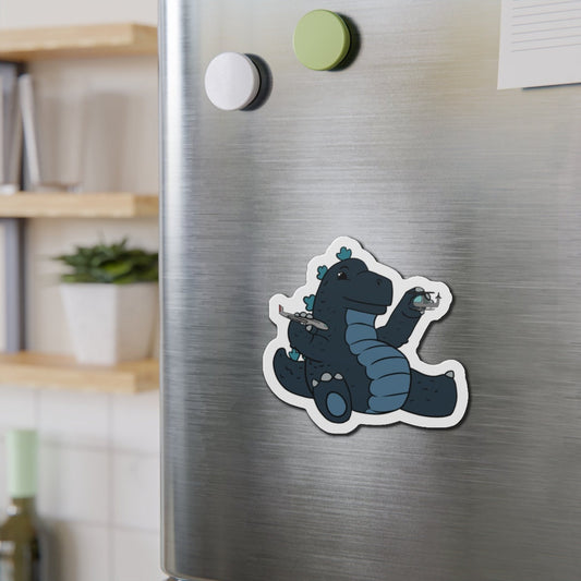 Big monster playing sticker